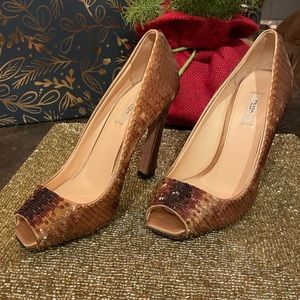 Prada Raso Paillette sz 35